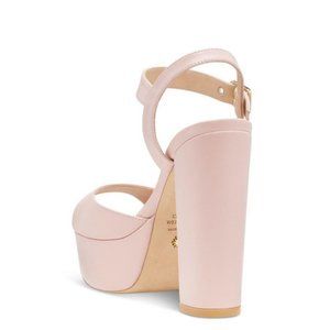 Stuart Weitzman Women's Ryder 95 High Heel Platform Sandals in a Size 5.5